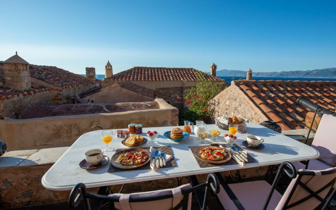 Casa Felicia-The Castle Mansion Villa Monemvasía Dış mekan fotoğraf