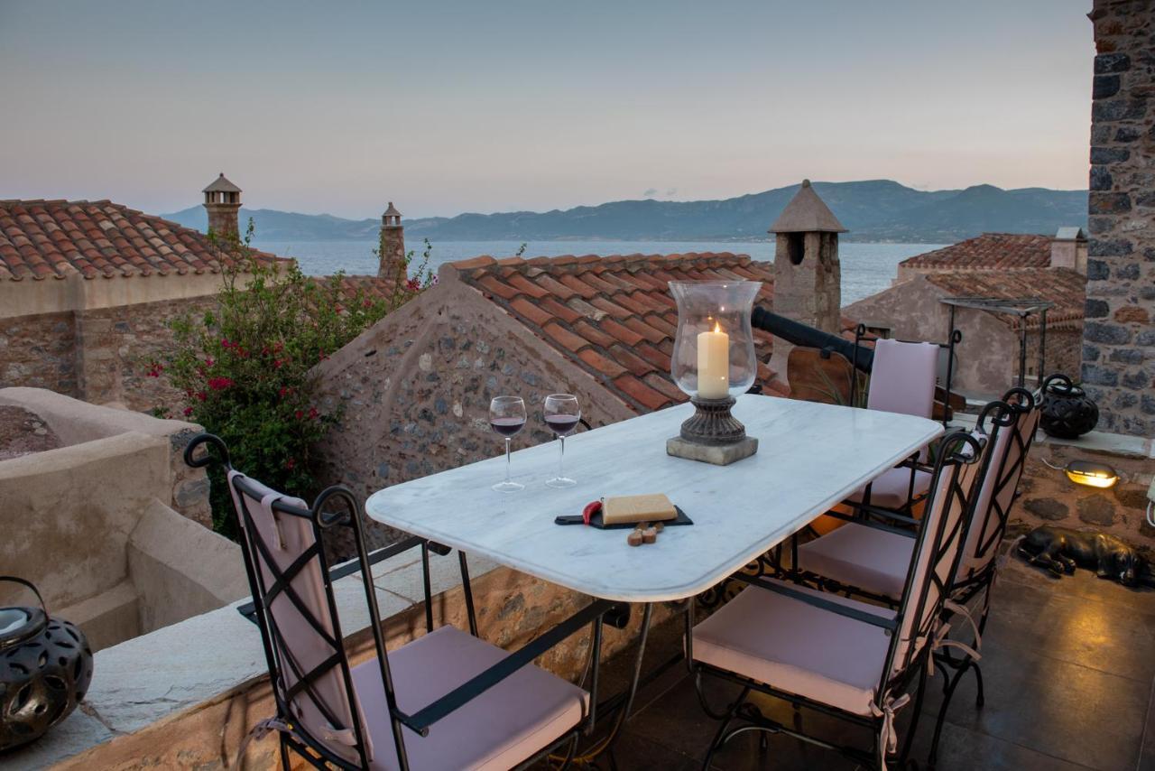Casa Felicia-The Castle Mansion Villa Monemvasía Dış mekan fotoğraf